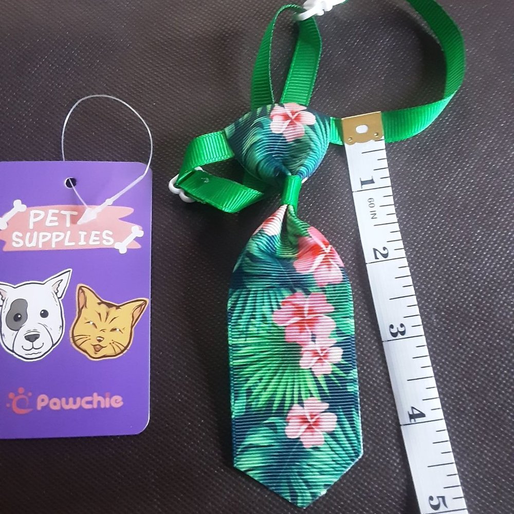 New PAWCHIE Dog Ties, Dog Collars,  tie for small dogs , puppies and cats